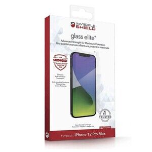 ZAGG InvisibleShield Glass Elite+ Screen Protector for iPhone 12 Pro Max